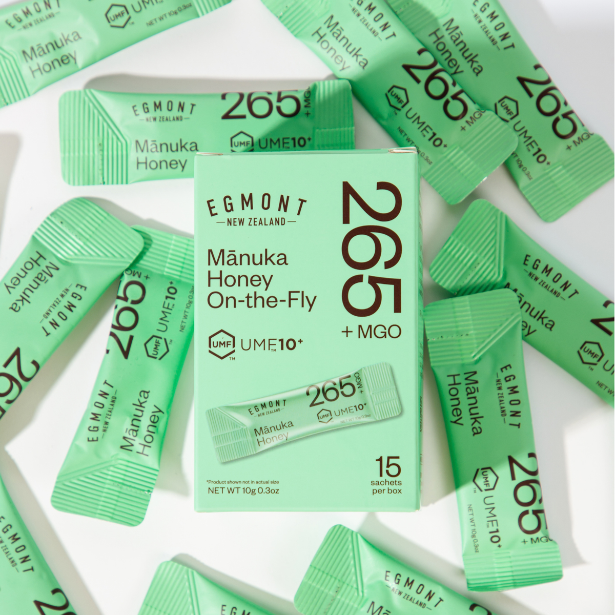 Sachets de Miel de Manuka On The Fly UMF 10+ 10 g